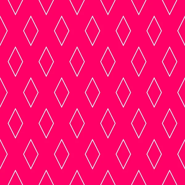 Tegel vector patroon of roze en witte achtergrond — Stockvector