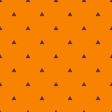 Turuncu arka plan gri döşeme vektör deseni