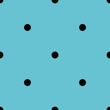 Nane yeşili arkaplanda siyah benekli döşeme vektör deseni