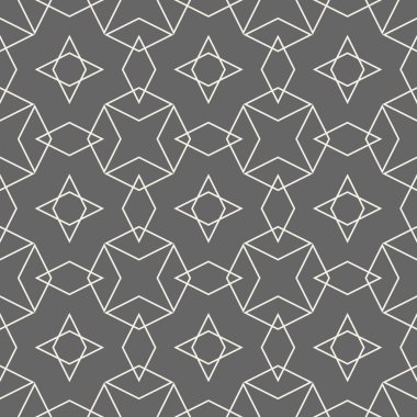 Gri ve beyaz vektör desen veya arka plan