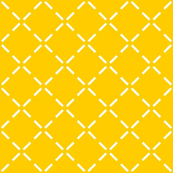 Carrelage motif vectoriel jaune avec fond matelassé — Image vectorielle