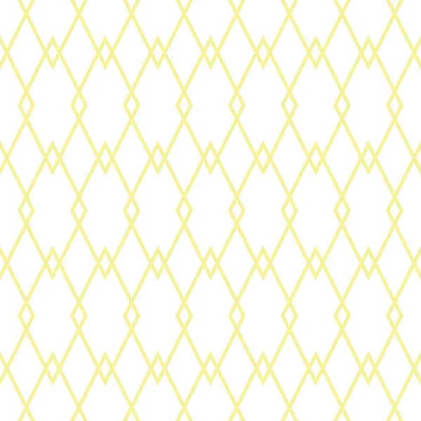 Weiße Und Gelbe Kachelvektormuster — Stockvektor