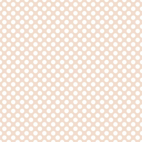 Sorunsuz vektör desen döşemesi pastel pembe arka plan üzerinde beyaz lekeli ile