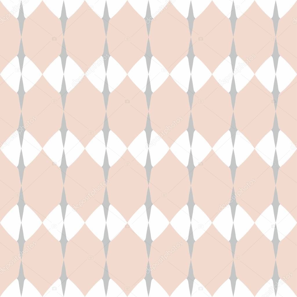 Tile pastel pink vector pattern or website background
