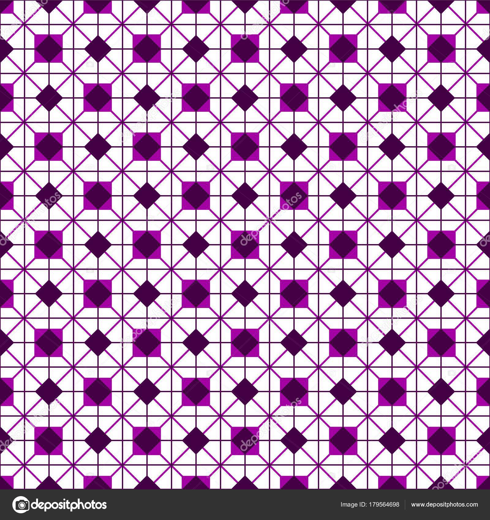 市松模様のタイル パターン ベクトルや紫 白の壁紙の背景 ストックベクター C Mala Ma