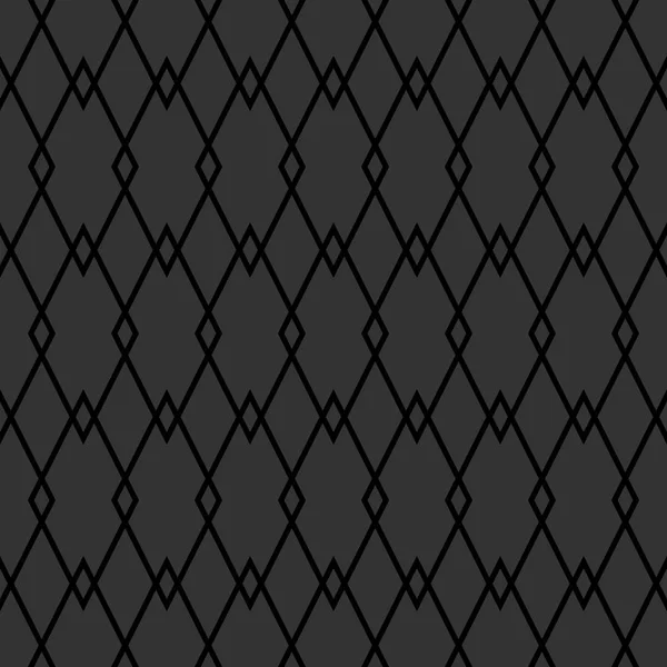 Tile Black Grey Vector Pattern — Stock Vector