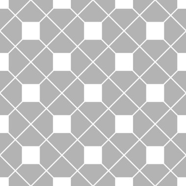 Gri ve beyaz arkaplan duvar kağıdıyla döşeme vektör deseni