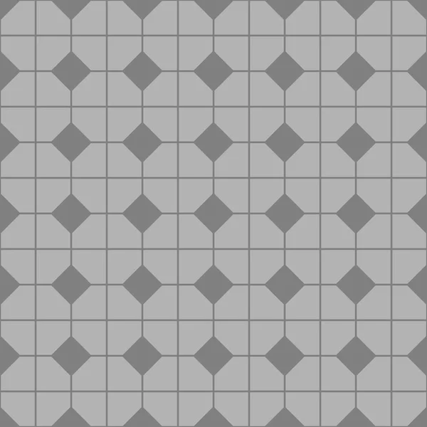 Tegel Vector Patroon Met Grijze Zwarte Witte Vloer Achtergrond Voor — Stockvector