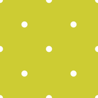 Yeşil zemin üzerinde beyaz benekli döşeme vektör deseni