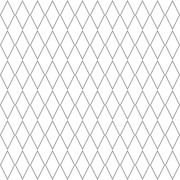 Tegel Vector Patroon Met Grijze Decoratie Witte Achtergrond — Stockvector