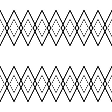Kiremit siyah beyaz vektör desen veya kesintisiz arka plan