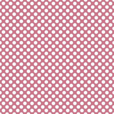 Pastel mor pembe arka plan üzerinde beyaz lekeli vektör desenle döşenir