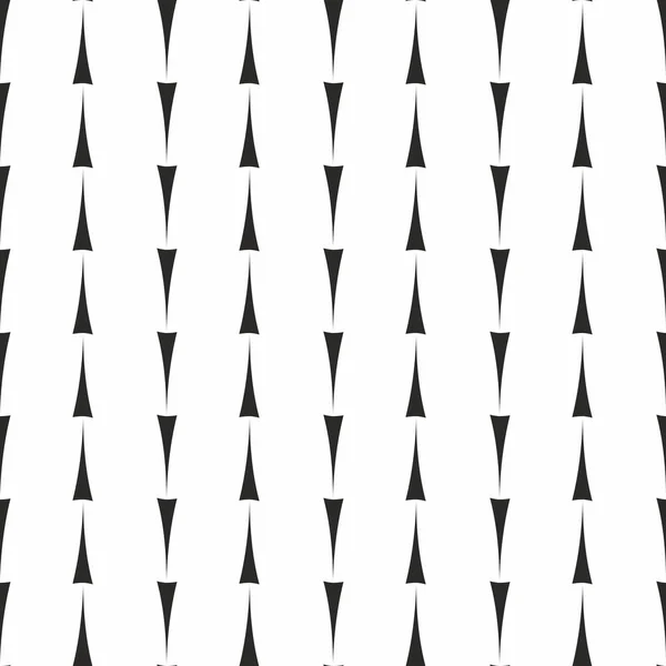 Tile Vector Pattern Black Arrows White Background — Stock Vector