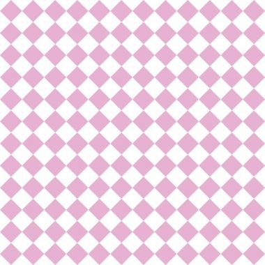 Damalı kiremit vektör deseni veya pembe ve beyaz duvar kağıdı arkaplanı