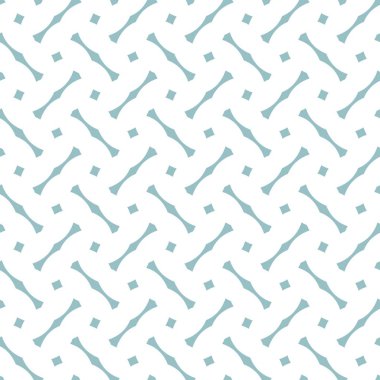 Vektör desen mavi beyaz arka plan üzerinde baskı döşeme