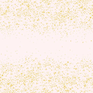 Altın parıltılı nokta ve pastel pembe boş arkaplan vektörü çizimi