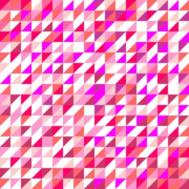 Dikişsiz vektör desen, doku veya arka plan sarma. mor, lacivert, pembe ve koyu gri renkli geometrik mozaik şekli. hipster düz yüzey tasarımı chevron zikzak baskı ile üçgen duvar kağıdı 