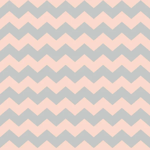 Zig Zag Chevron Cinza Rosa Padrão Vetorial Telha Fundo Sem — Vetor de Stock