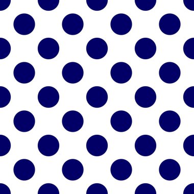 denizci lacivert puantiyeli beyaz zemin üzerine izole ile sorunsuz vektör desen. Masaüstü duvar kağıdı, denizci blog web sitesi veya spot kumaş için.