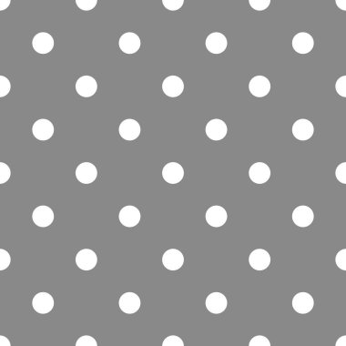 Döşeme polkası dekorasyon duvar kağıdı arkaplanı için gri vektör desenini noktalar