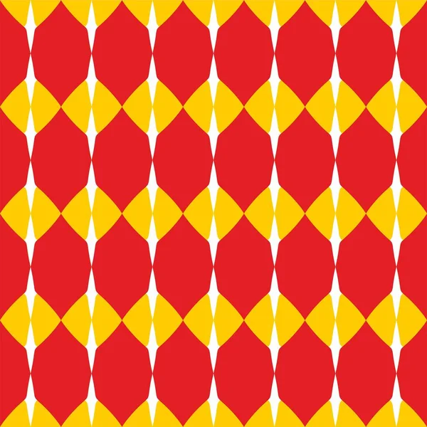 Плитка Красный Желтый Белый Векторный Узор Фон Сайта — стоковый вектор