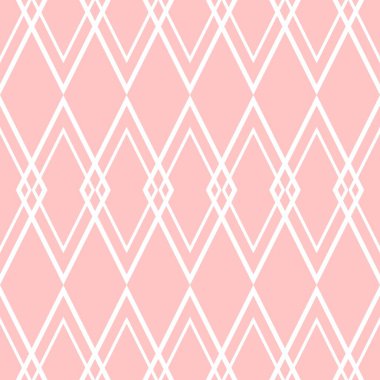 Pembe ve beyaz karo vektör deseni