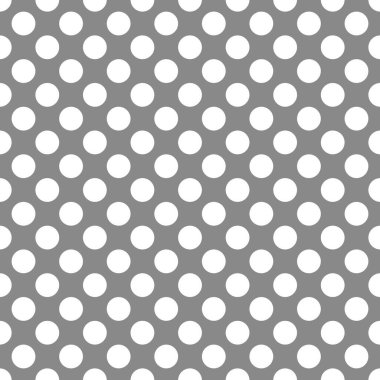 Döşeme polkası dekorasyon duvar kağıdı arkaplanı için gri vektör desenini noktalar