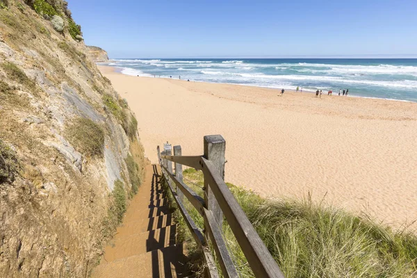 Gibson kroki, Great Ocean Road, Victoria, Australia — Zdjęcie stockowe
