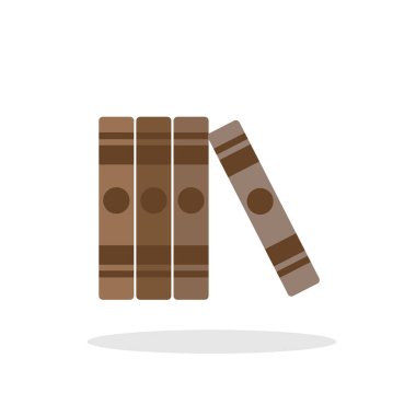 vector illustration book icon logo flat design