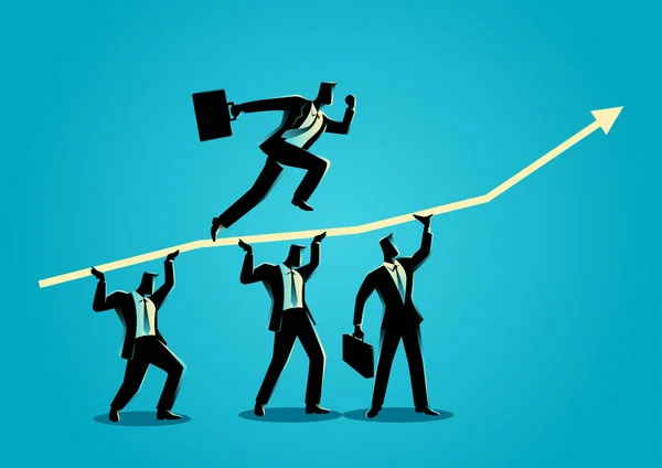 Teamwork For Success Royalty Free Stock Illustrations