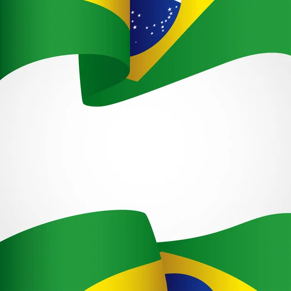 巴西徽章的装饰 — 图库矢量图片
