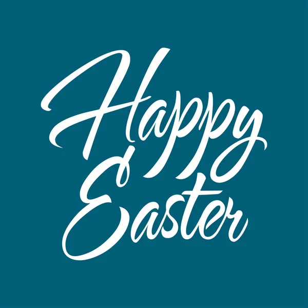 Boldog húsvéti szöveg — Stock Vector
