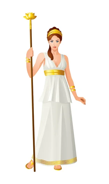 Греческие боги и богиня Гера — стоковый вектор