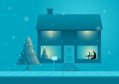 Noel sırasında çalışma
