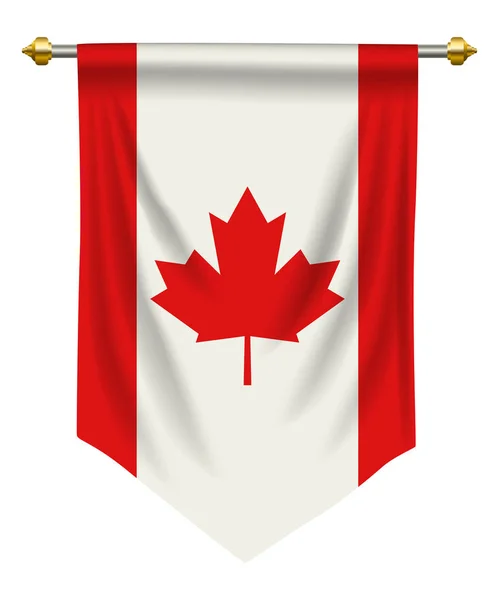 Канада вимпел — стоковий вектор