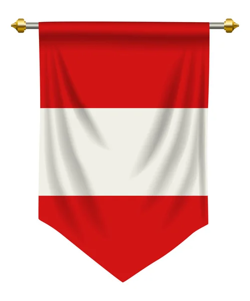 Autriche Pennant — Image vectorielle