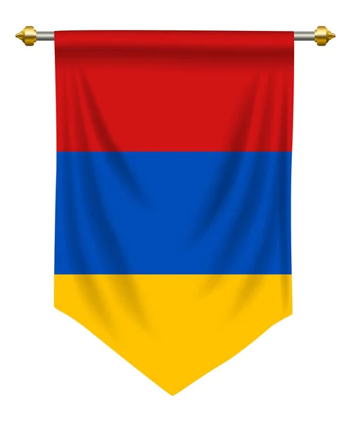 Armenië Pennant — Stockvector