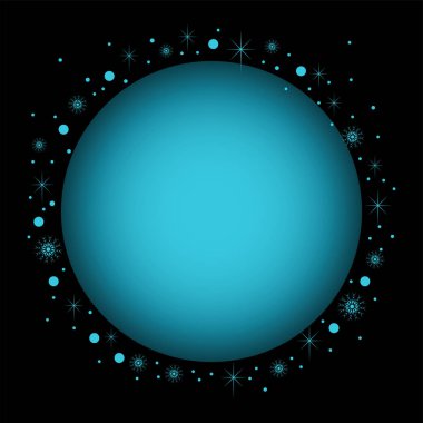 Noel teması için dekore edilmiş çember