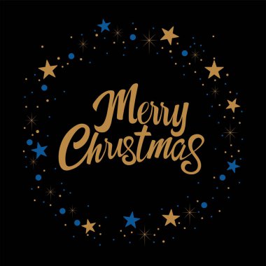 Noel kartı için Mutlu Noeller.