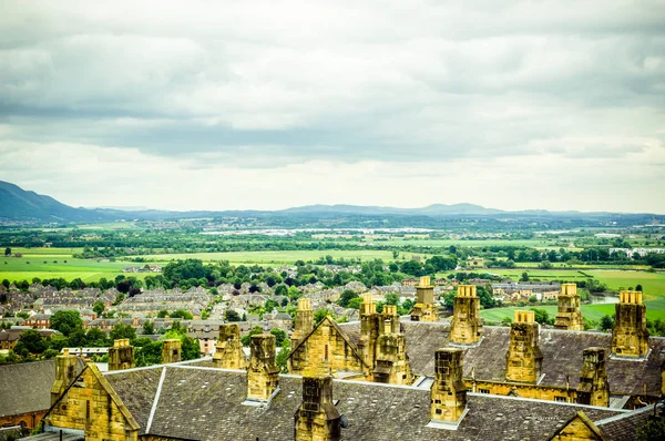 Edifício britânico típico em Stirling — Fotografia de Stock