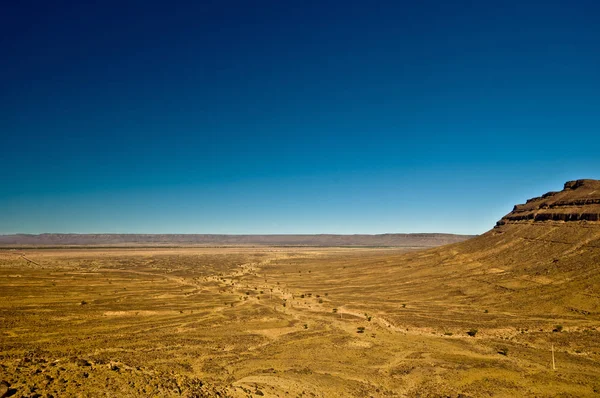 Hamada woestijn in Marokko — Stockfoto