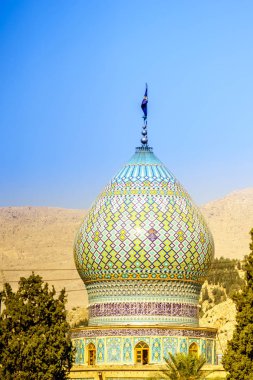 Şiraz, İran'ın kule Ali Ibn Hamzeh Holly Tapınak