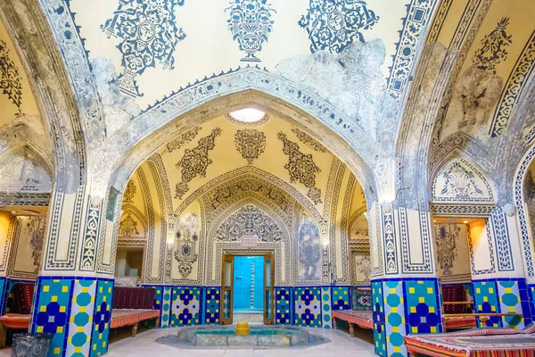 Sultan Amir Ahmad Bathhouse itt: Kashan, Irán — Stock Fotó