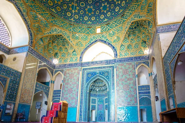 Veduta interna di Jame Mosquae di Yazd In Iran — Foto Stock