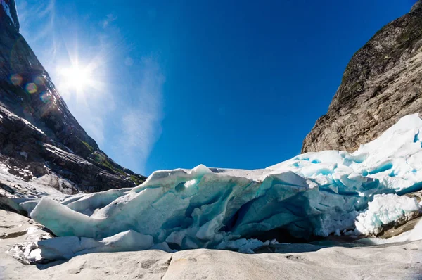 Nigardsbreen - Jostedalsbreen glacier in Norway — Stockfoto