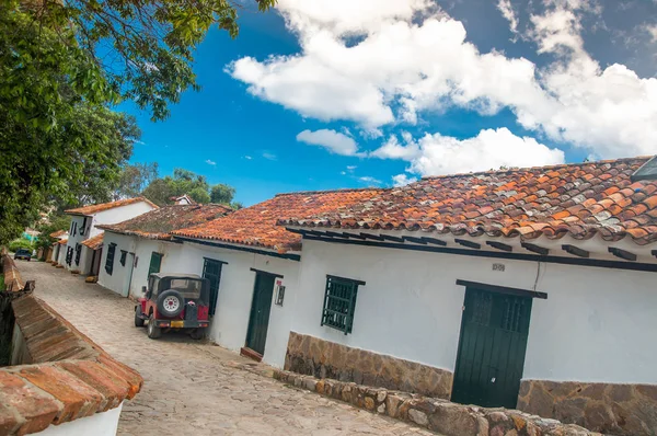 Colonial town of Villa de Leyva in Colombia — Stock Photo, Image