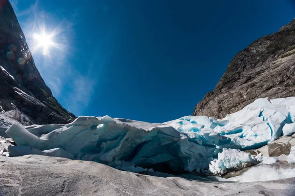 Nigardsbreen - Jostedalsbreen glacier in Norway — Stockfoto