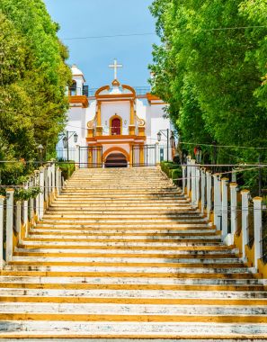 Koloni Guadalupe kilise San Cristobal de las Casas - sızarım