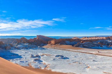 San Pedro de Atacama Şili'Moon Valley Tuz Gölü tatlıya