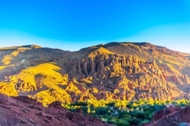 Maymun kayalar Dades gorge Fas tarafından
